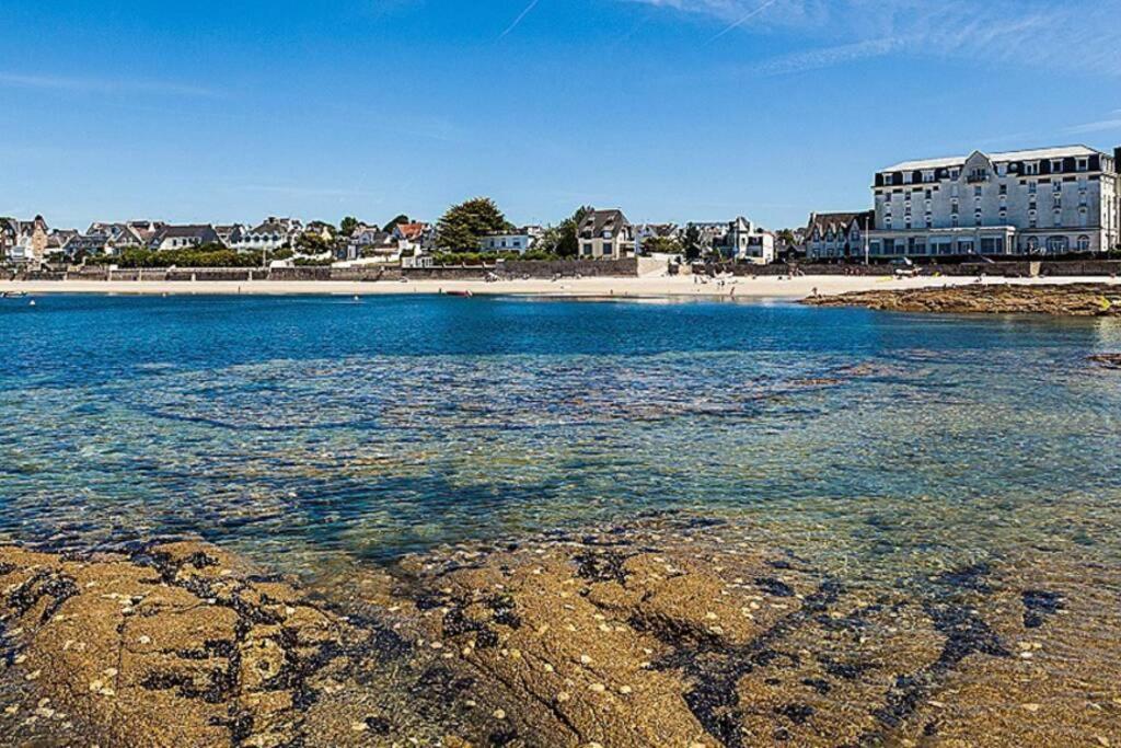 Appartement Jardin A 100M De La Plage Et Thalasso Concarneau Exterior foto